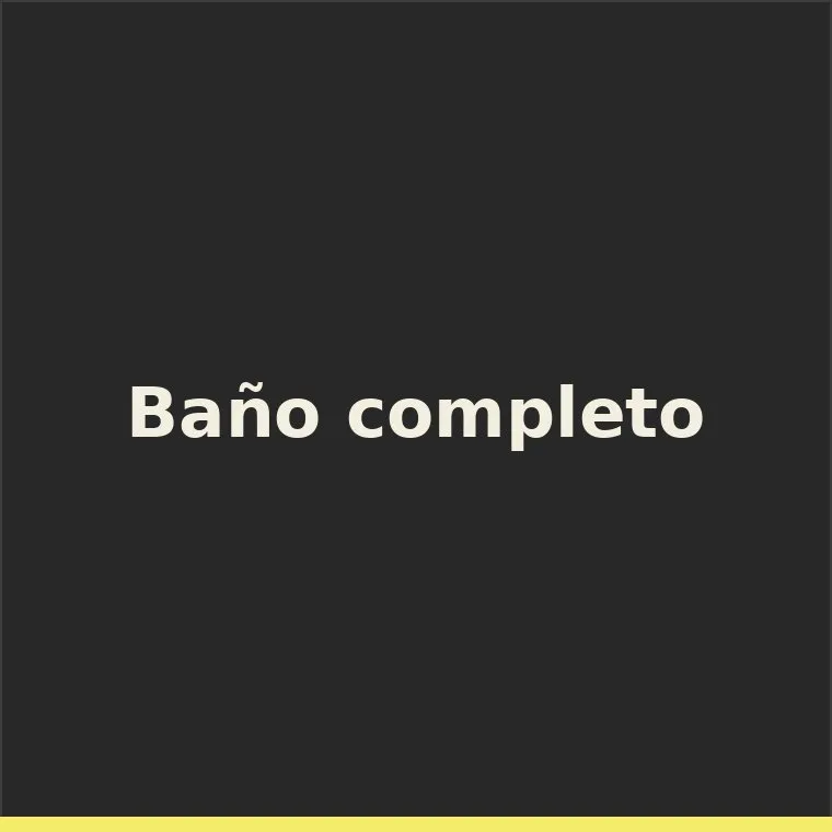 Baño