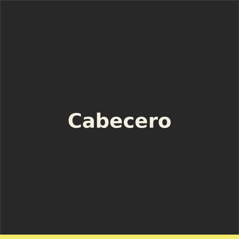 Cabecero