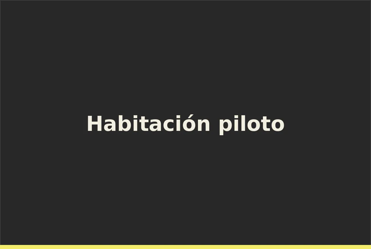 Habitación piloto